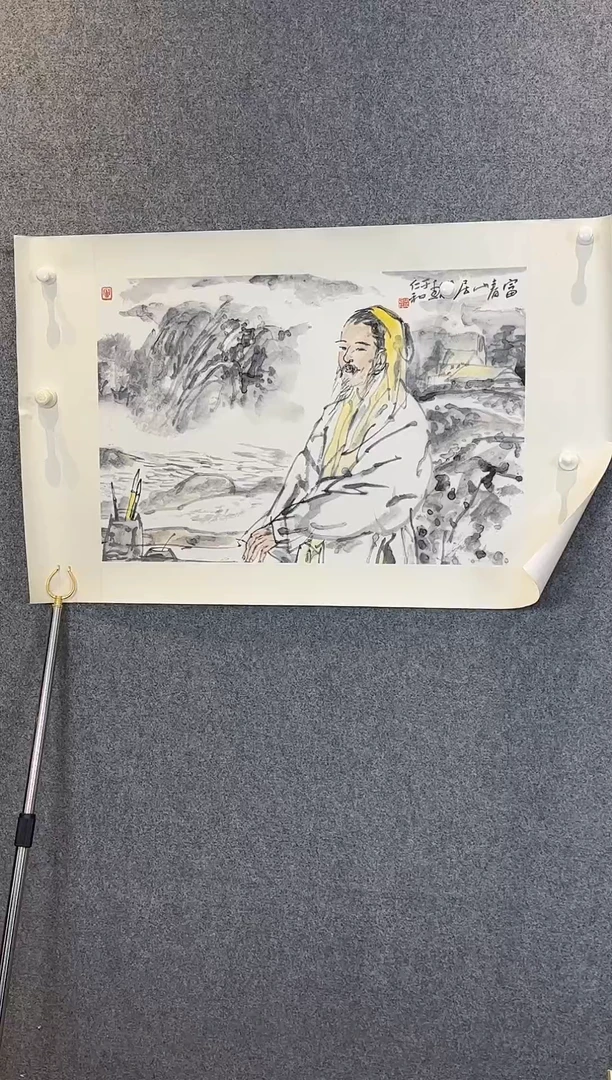 国画老师手绘作品