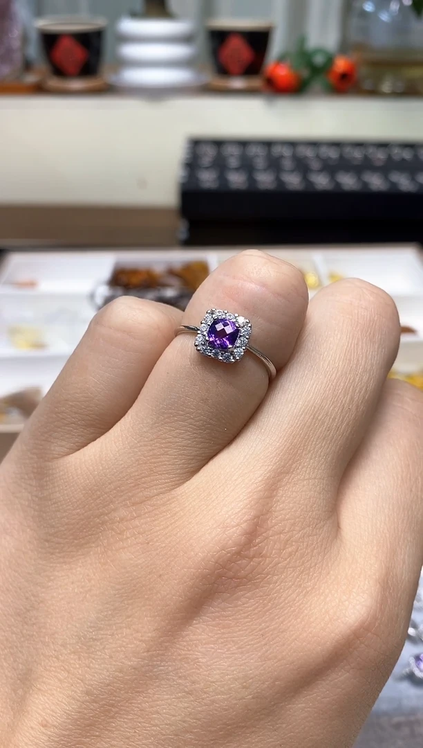 【闪购商品】水晶戒指合金多样性 发其一  【23】