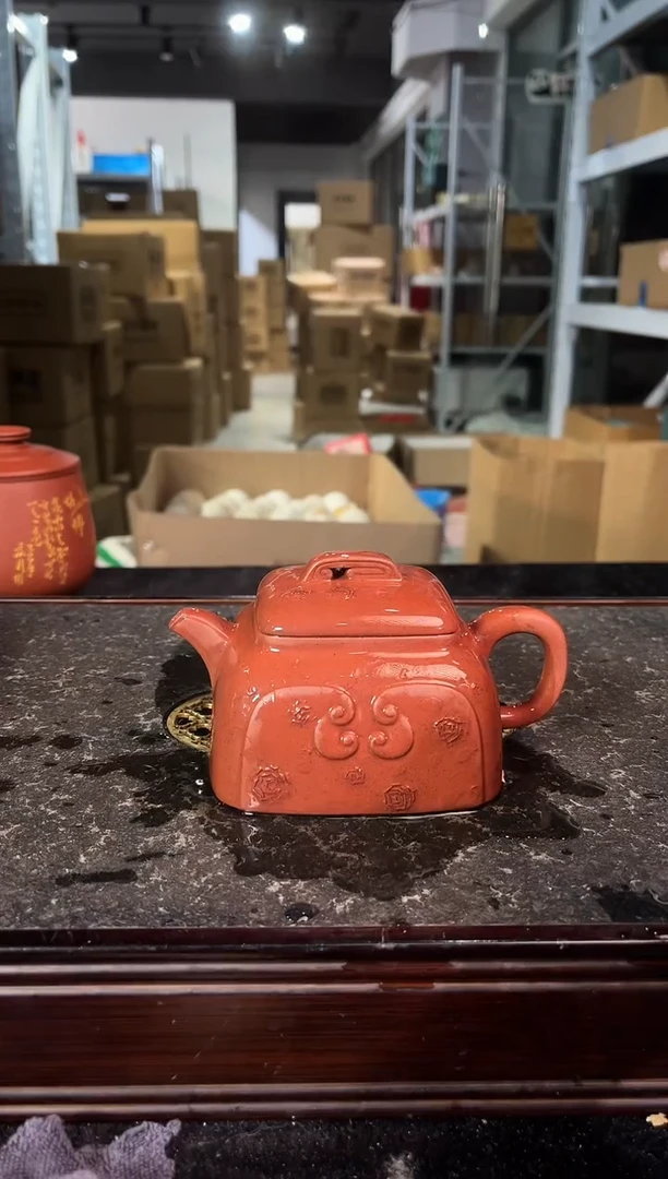 宜兴紫砂 紫砂茶壶  FY LJY