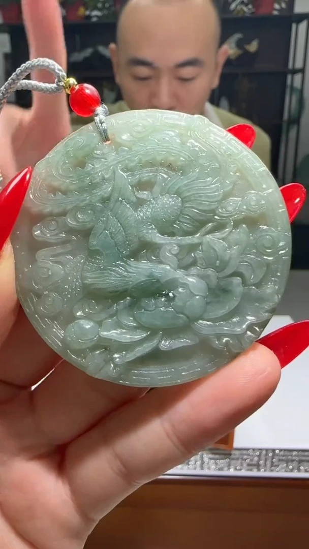 【闪购商品】翡翠颈饰未镶嵌天然翡翠A货吊坠