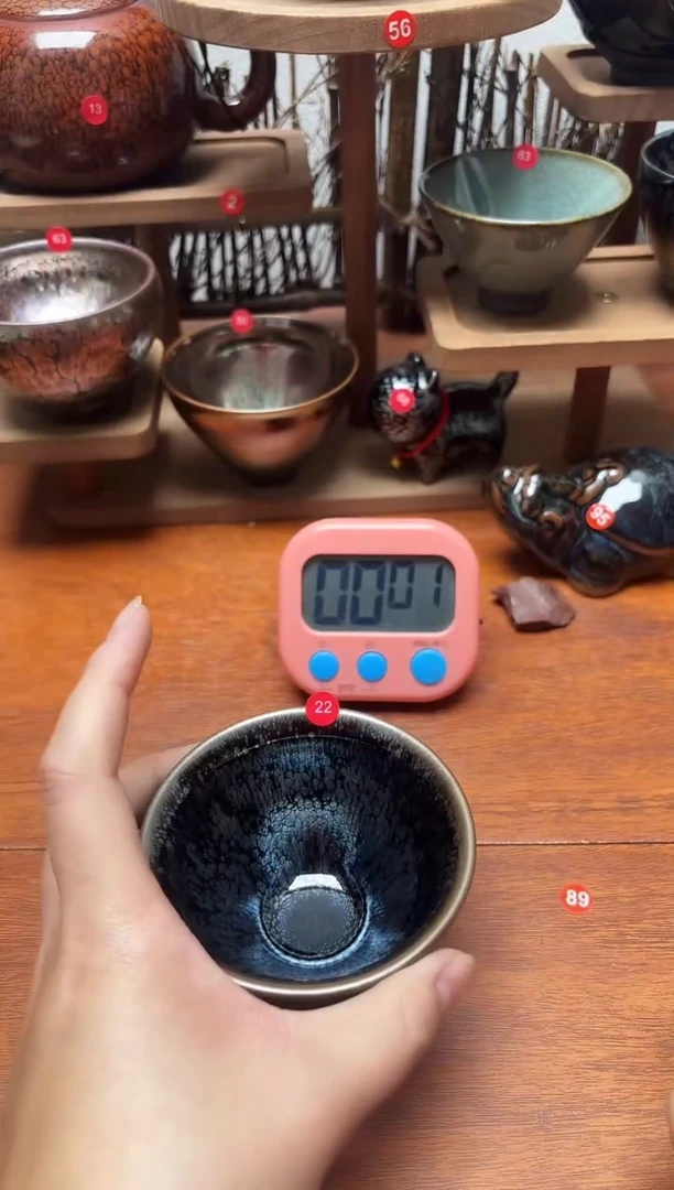 茶盏好**倍22号建盏工匠茶器