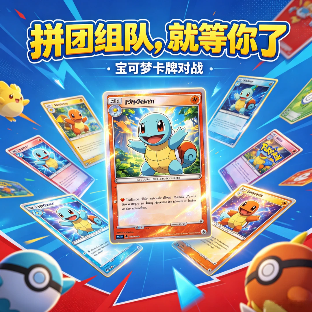 【组队链接】宝可梦PTCG 简中日版 六人组队(直播代拆)