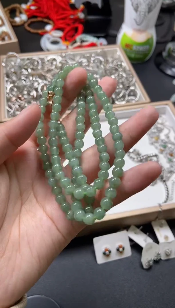 颈饰未镶嵌翡翠万*天然翡翠a货76