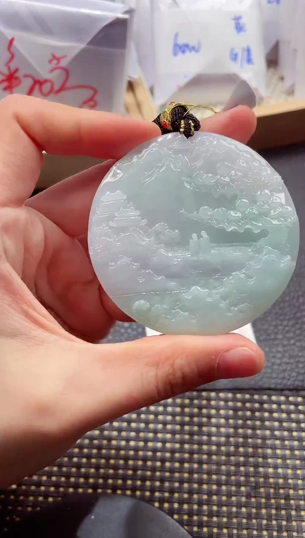 颈饰未镶嵌翡翠000111