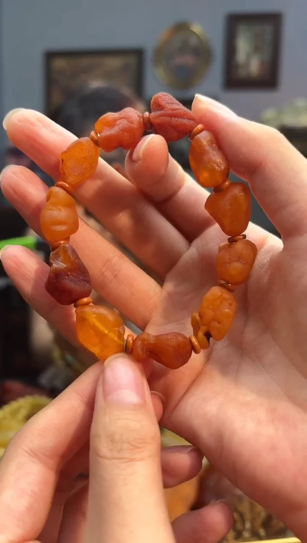 手串琥珀未镶嵌手串