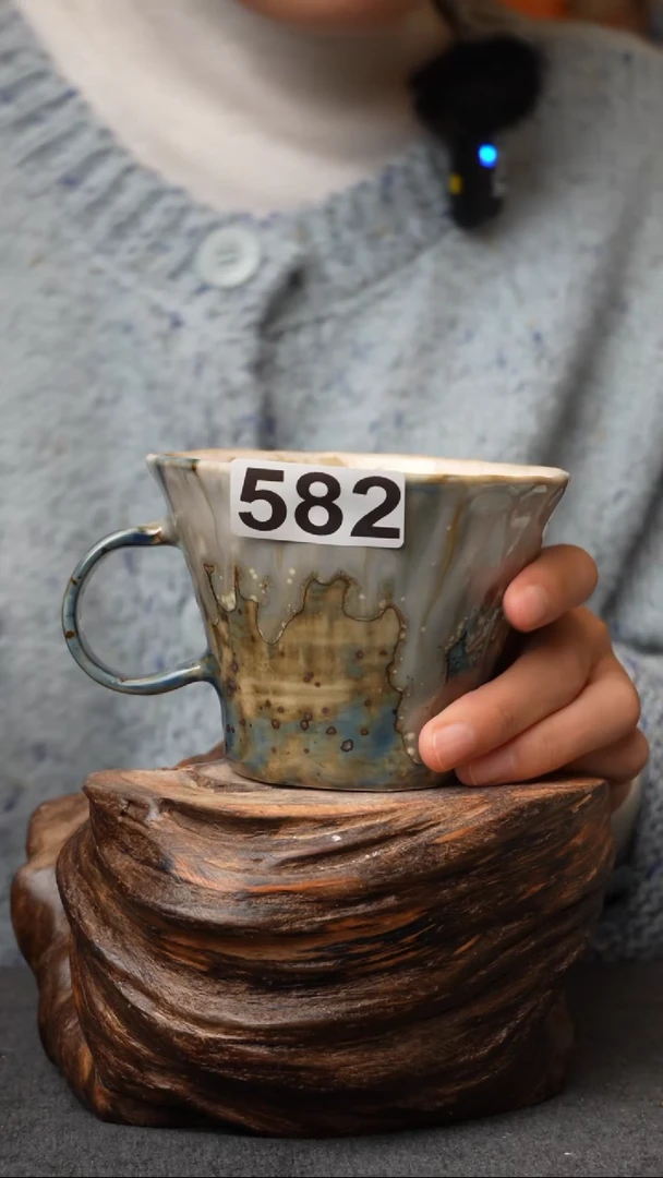杯子陶瓷582景德镇手工手创杯子
