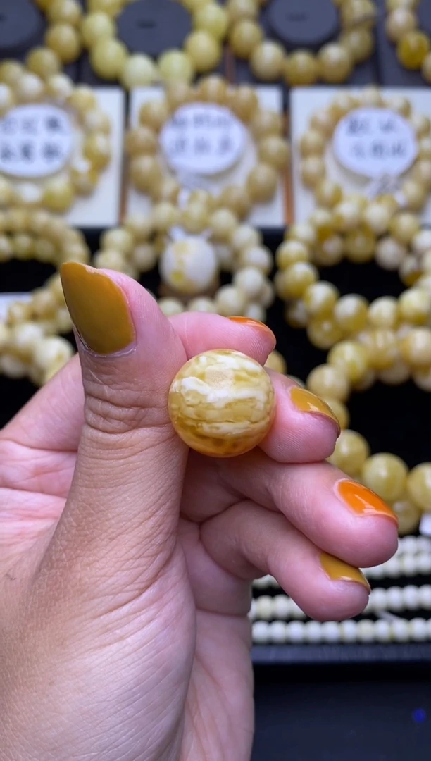 未镶嵌琥珀裸石大小姐珠宝13