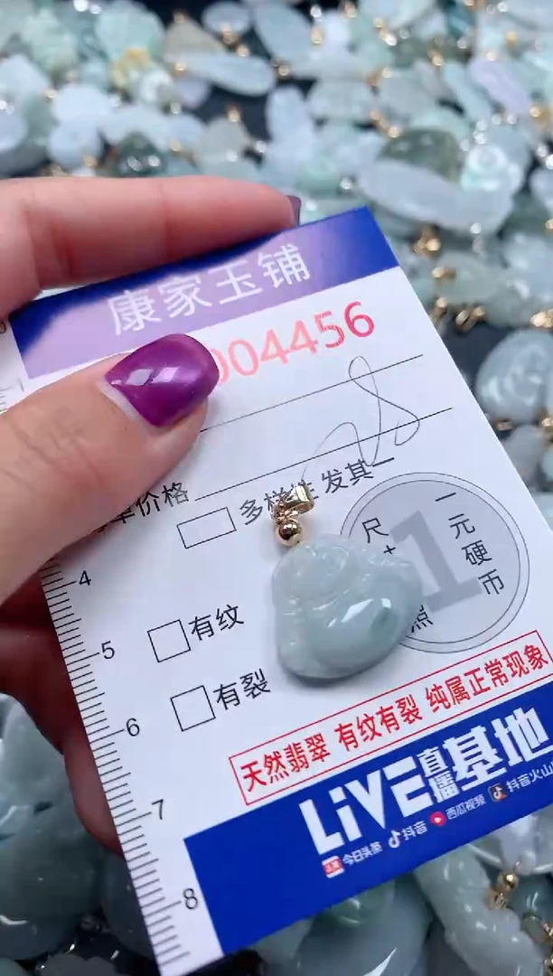 颈饰未镶嵌翡翠4456