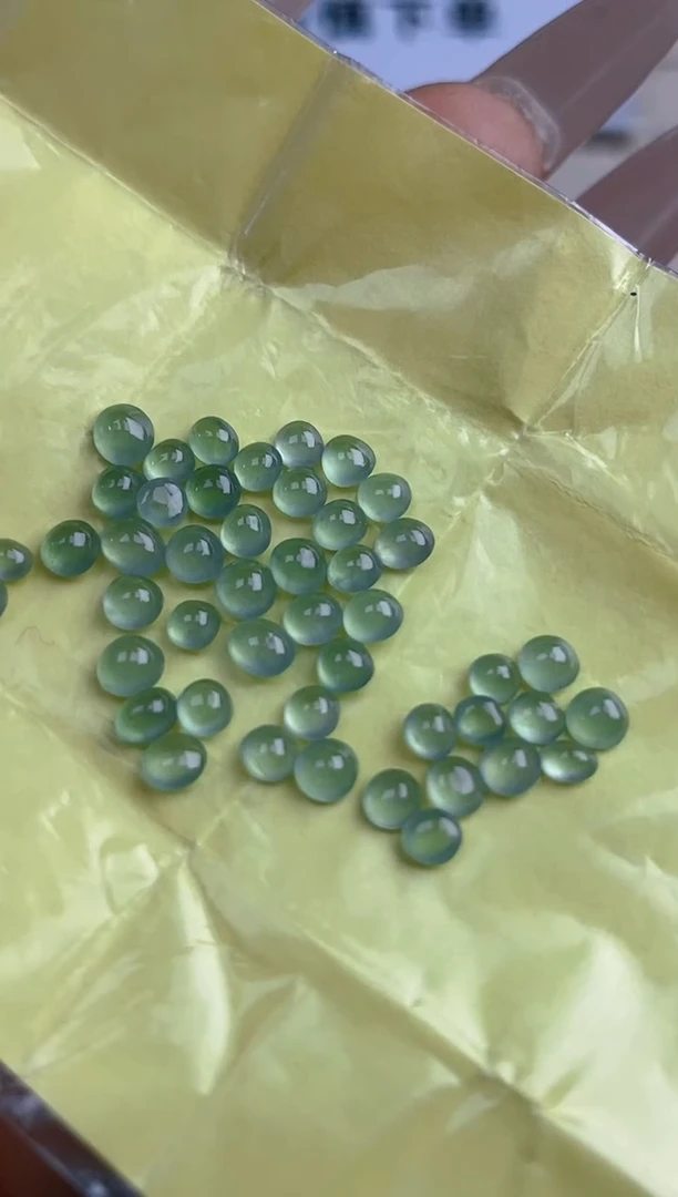 【闪购商品】定制翡翠未镶嵌天然翡翠蛋面53