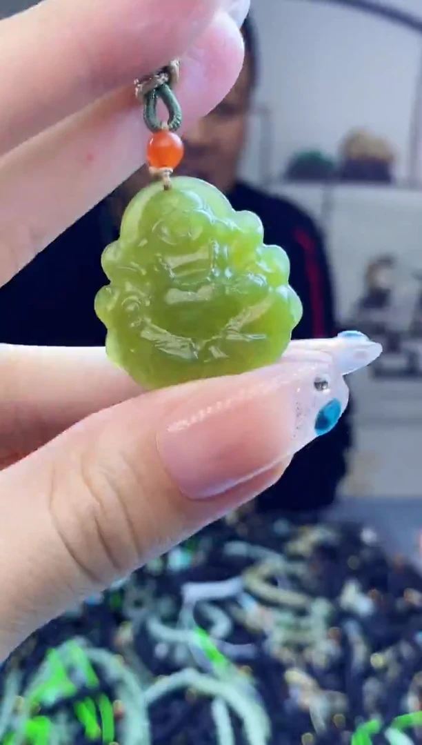 颈饰未镶嵌和田玉多样性发拍一发一