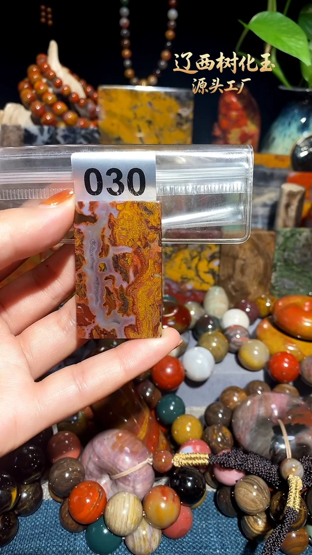 未镶嵌-硅化玉天然北票硅化玉吊坠