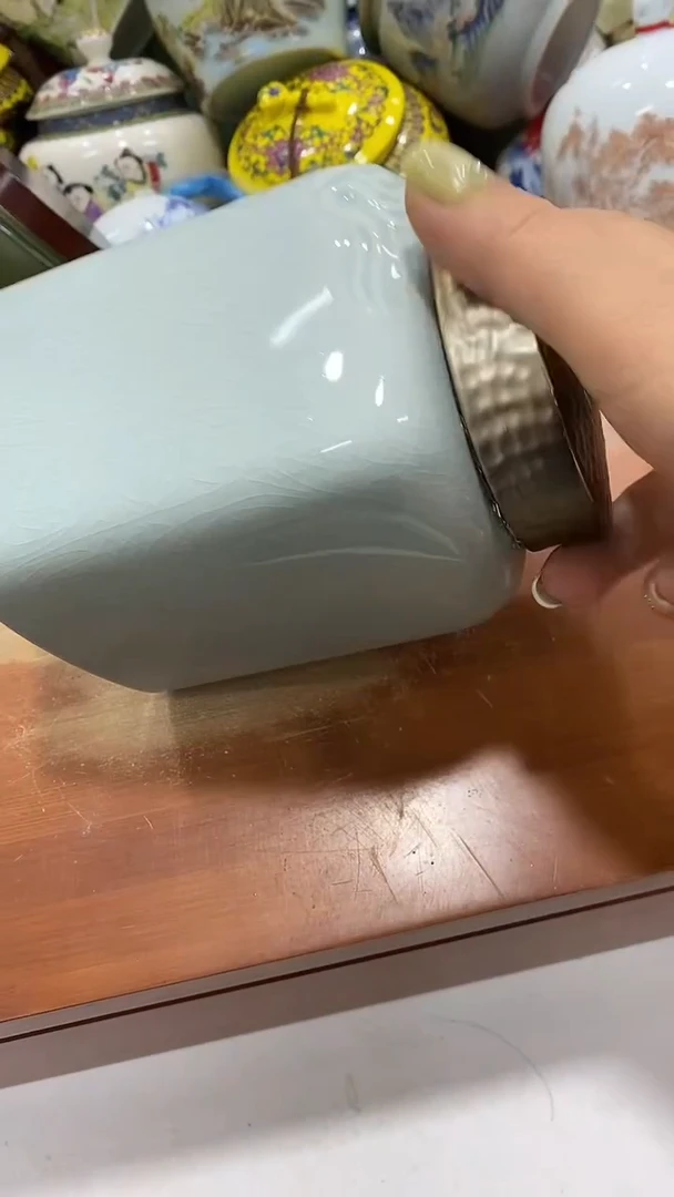 摆件茶叶罐密封罐储存罐