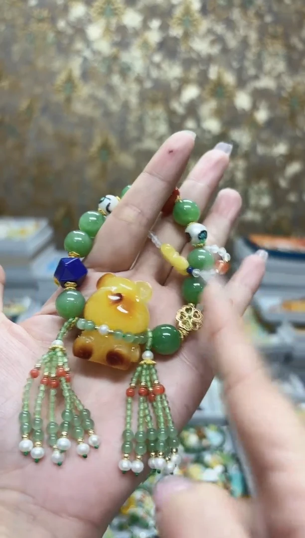 手链琥珀未镶嵌【多样性发一】