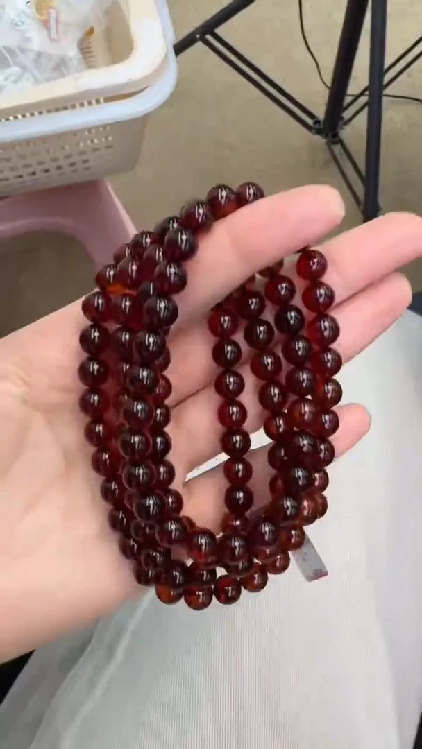 【闪购商品】琥珀颈饰未镶嵌679秒拍号