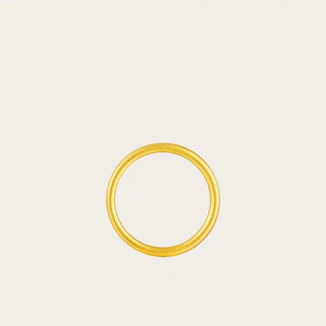 新国风经典复古素圈古法戒指配件 ww