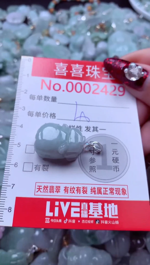 颈饰未镶嵌翡翠2429