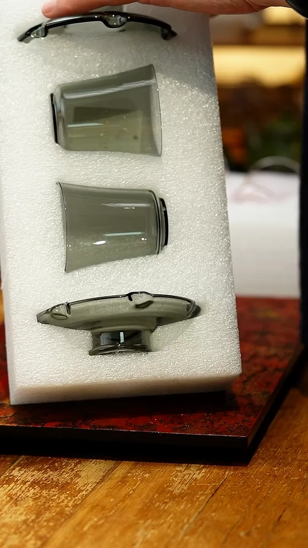 【闪购商品】禾器/宛香杯碟组/烟灰色