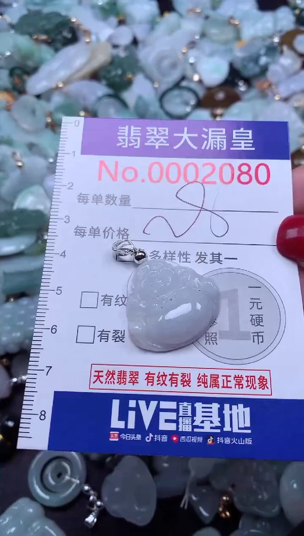 颈饰未镶嵌翡翠2080