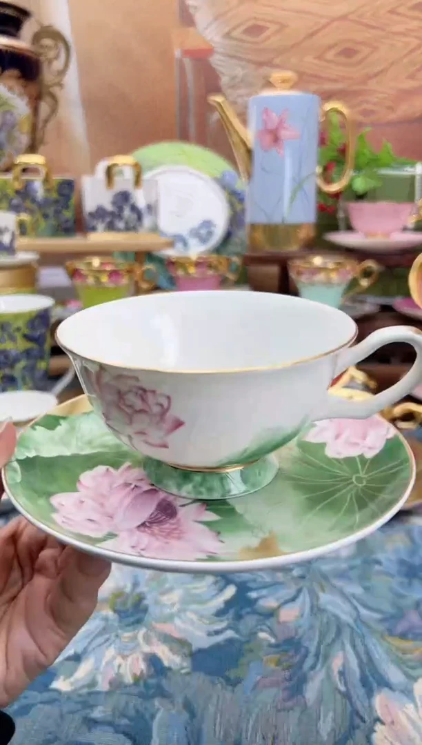 瓷片浮力 孤品杯碟。，。，，。。