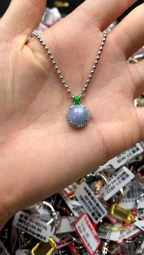 【闪购商品】翡翠戒指银S925镶嵌6666666    1