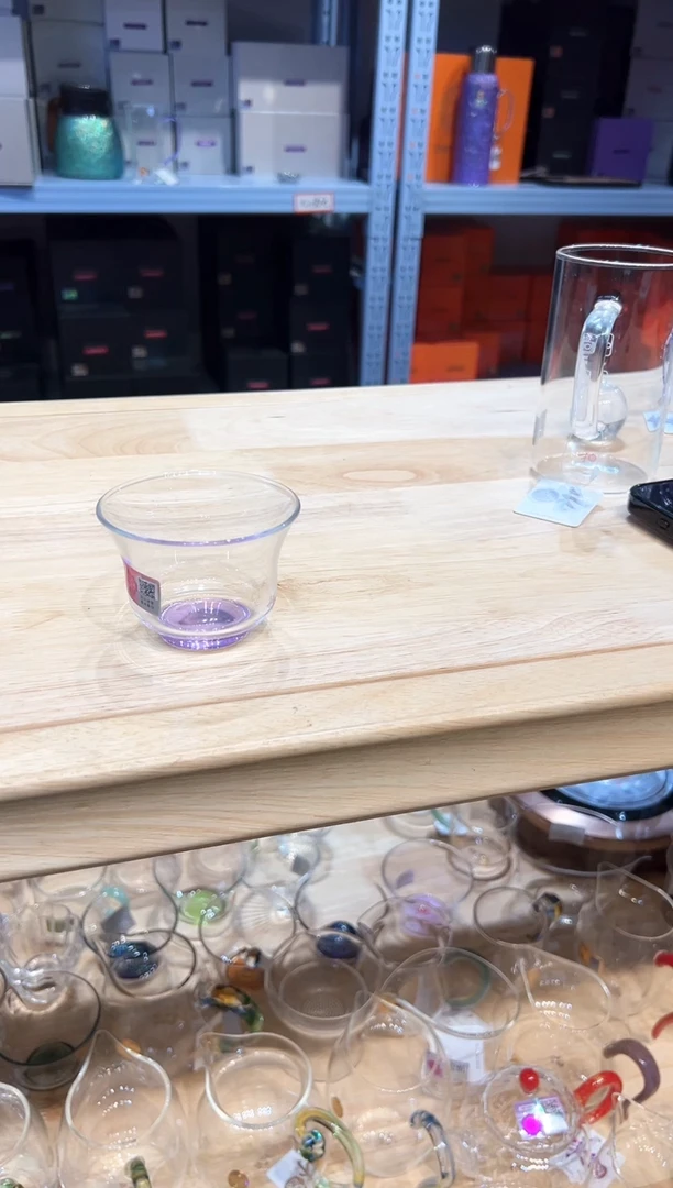 禾器清杯浅紫主人杯