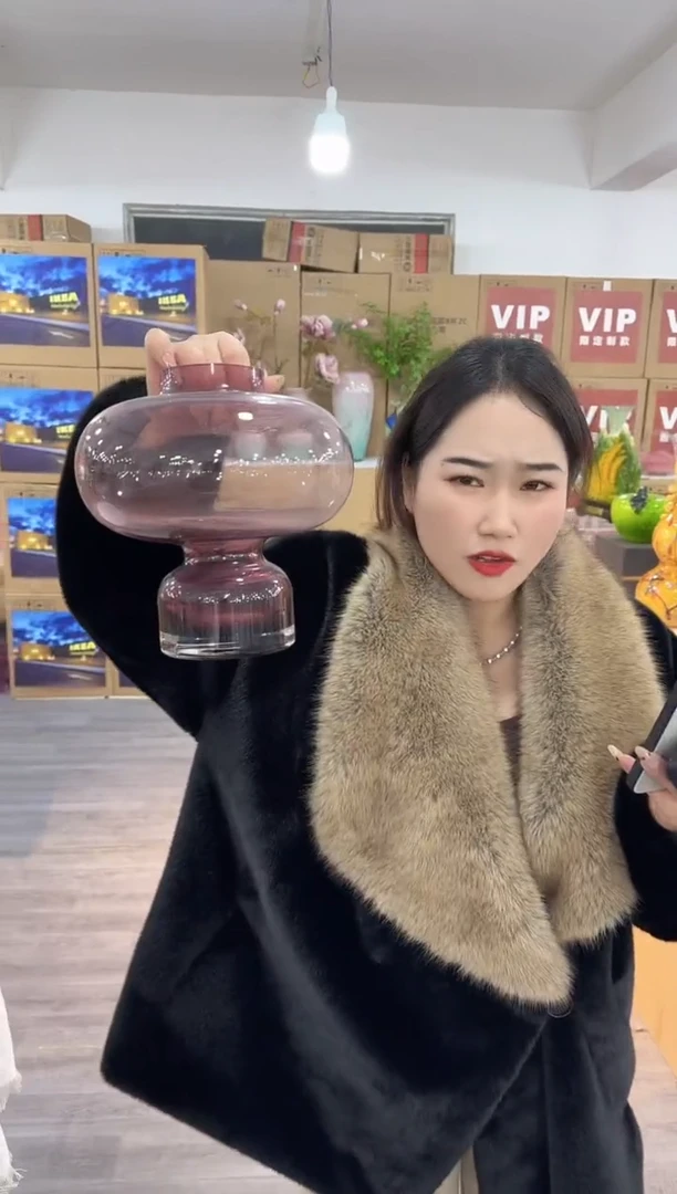 【闪购商品】琉璃简屿花器G-23品