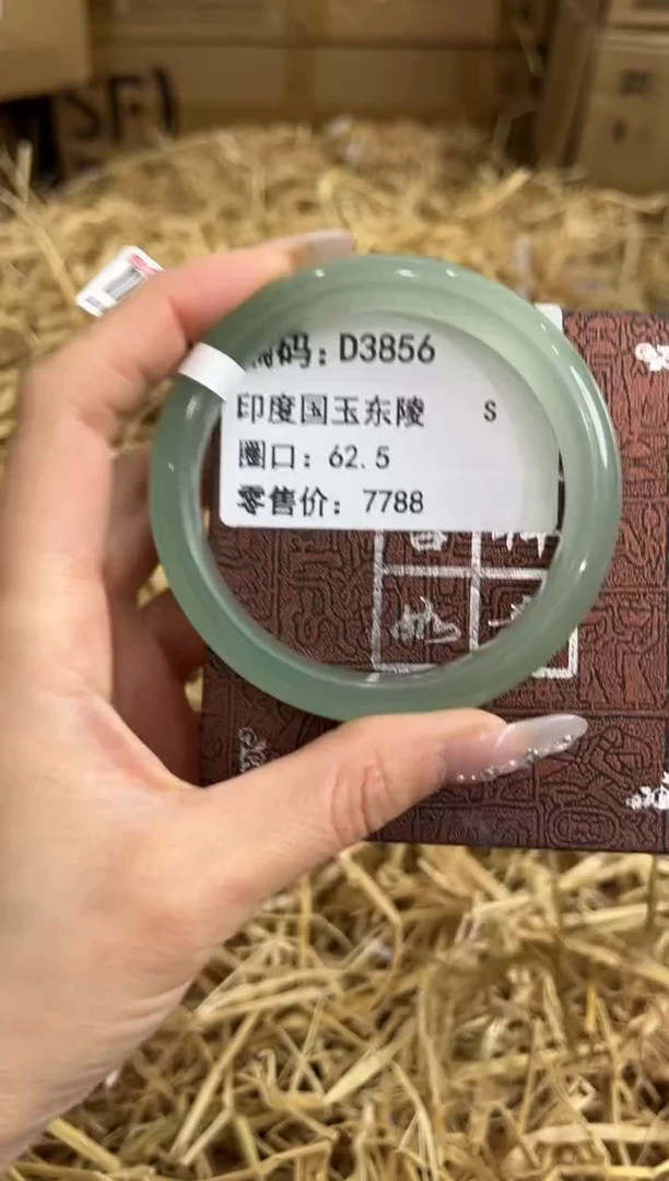 未镶嵌手镯石英质玉D3856