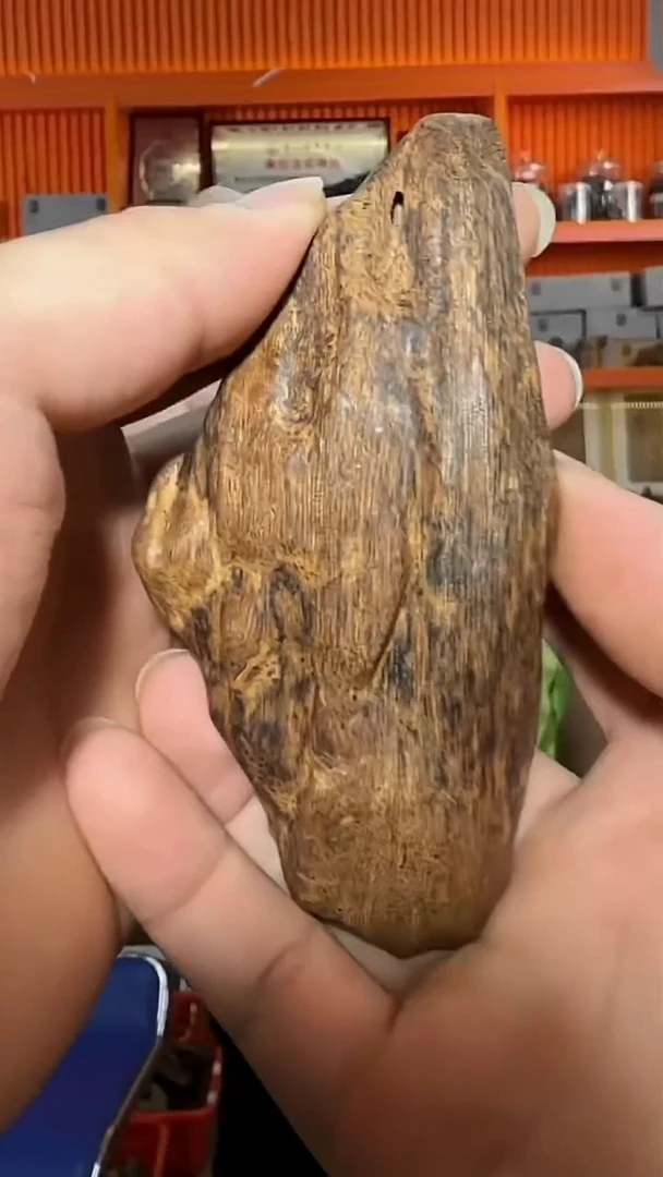 沉香手把件20号虎斑棋多样性发一