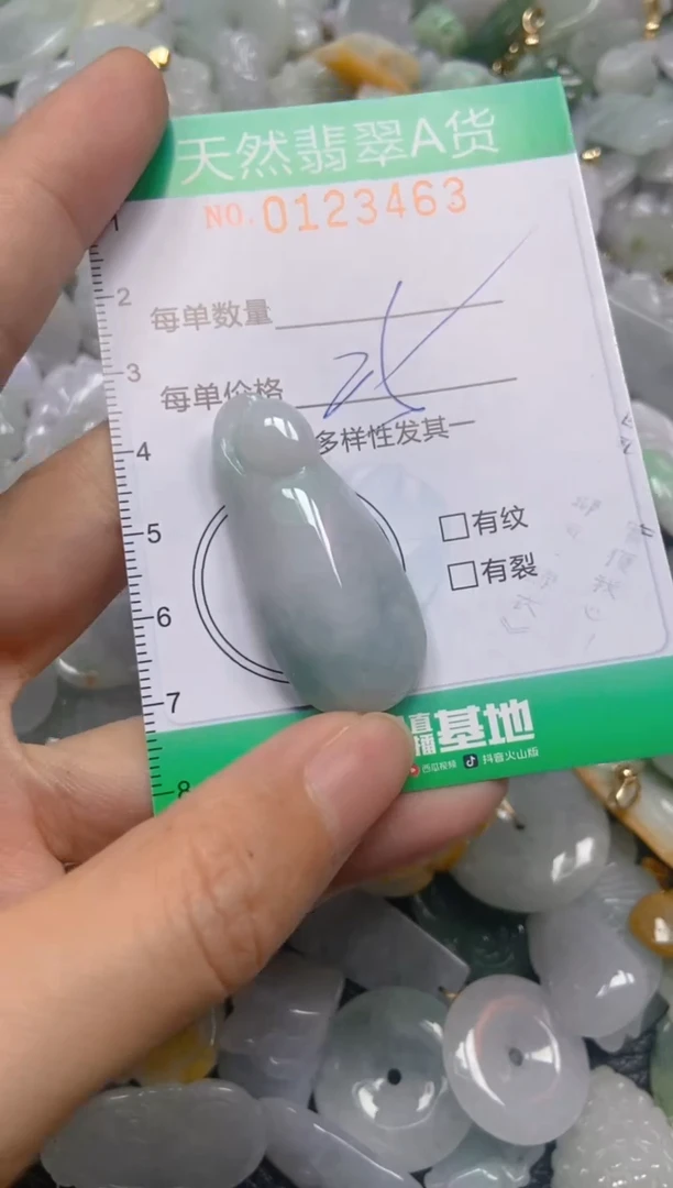 翡翠未镶嵌颈饰闪购0123463