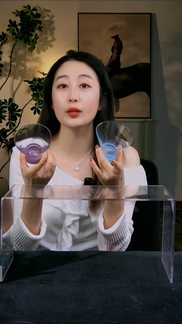 玻璃马卡龙酸奶碗  甜品碗  随机颜色两只