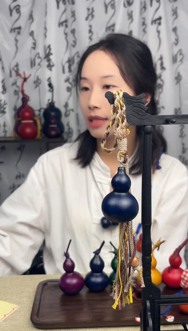 大漆葫芦挂件---018