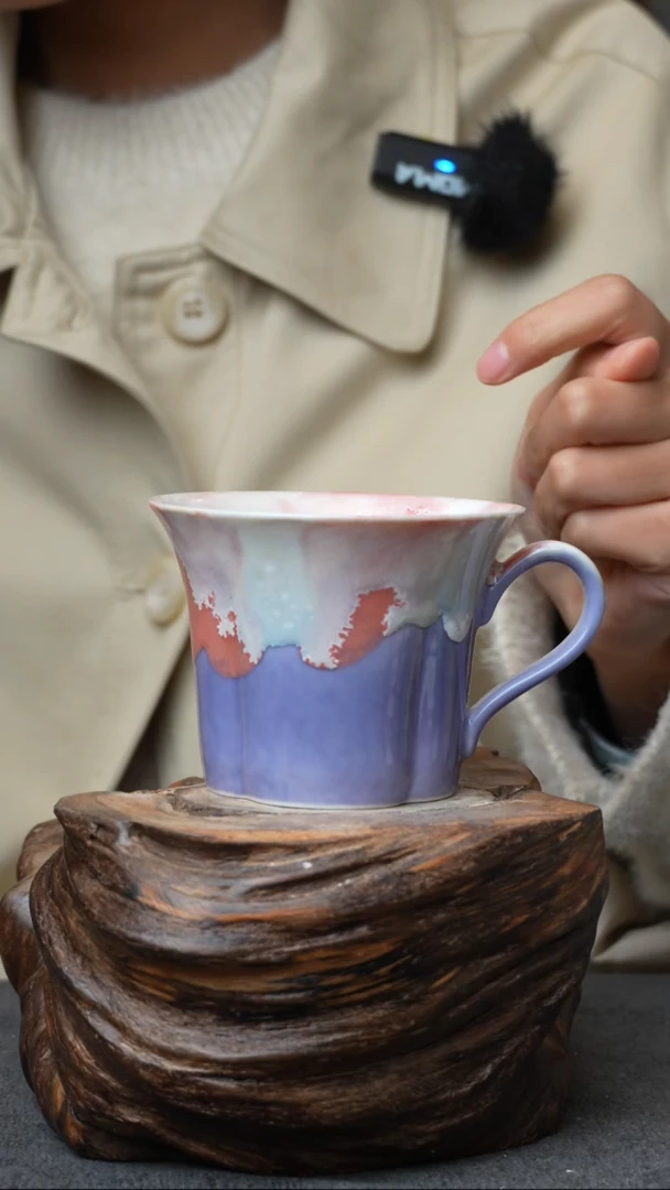 杯子陶362景德镇手创颜色釉杯（食品级）