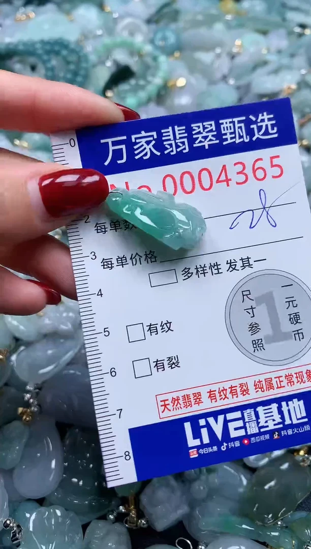 颈饰未镶嵌翡翠4365