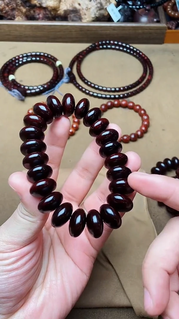 【闪购商品】檀香紫檀（小叶紫檀）算盘珠（其一）