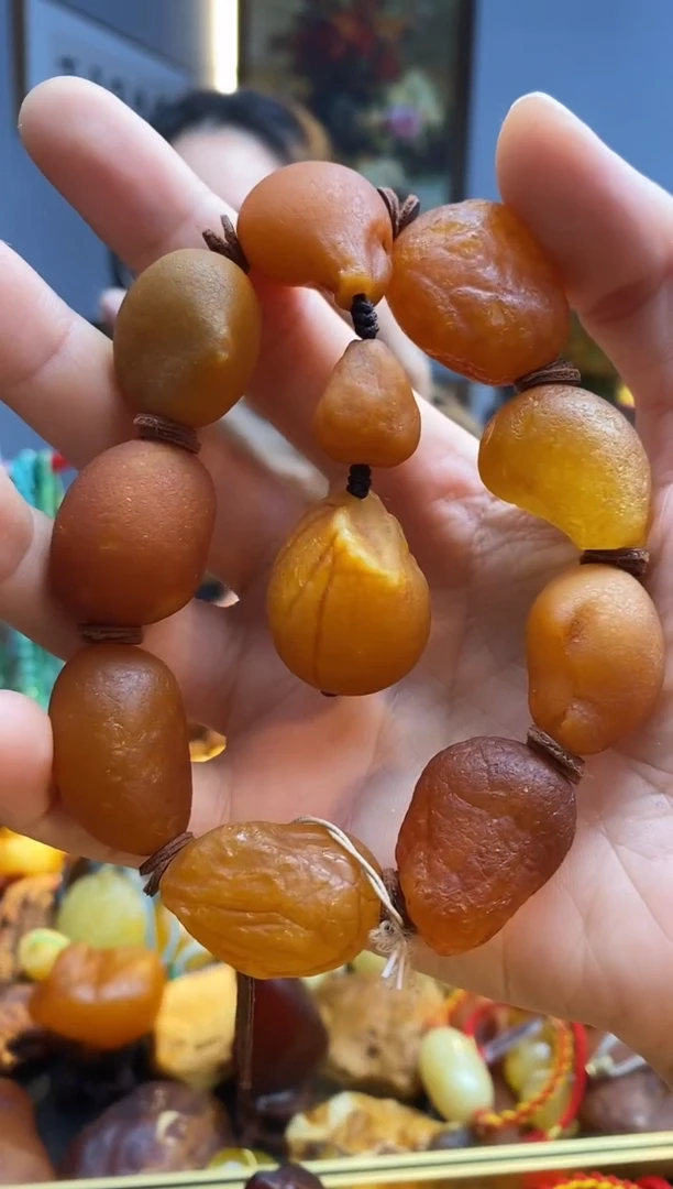 未镶嵌琥珀手串手串