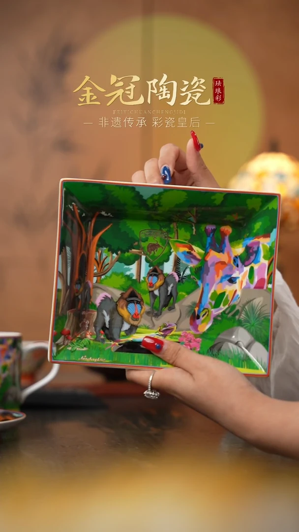 陶瓷兰博基尼联名【置物盘】