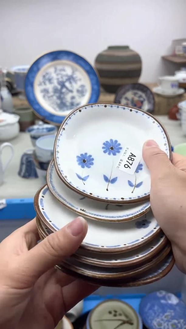 【闪购商品】碟876六个画片不同A.....