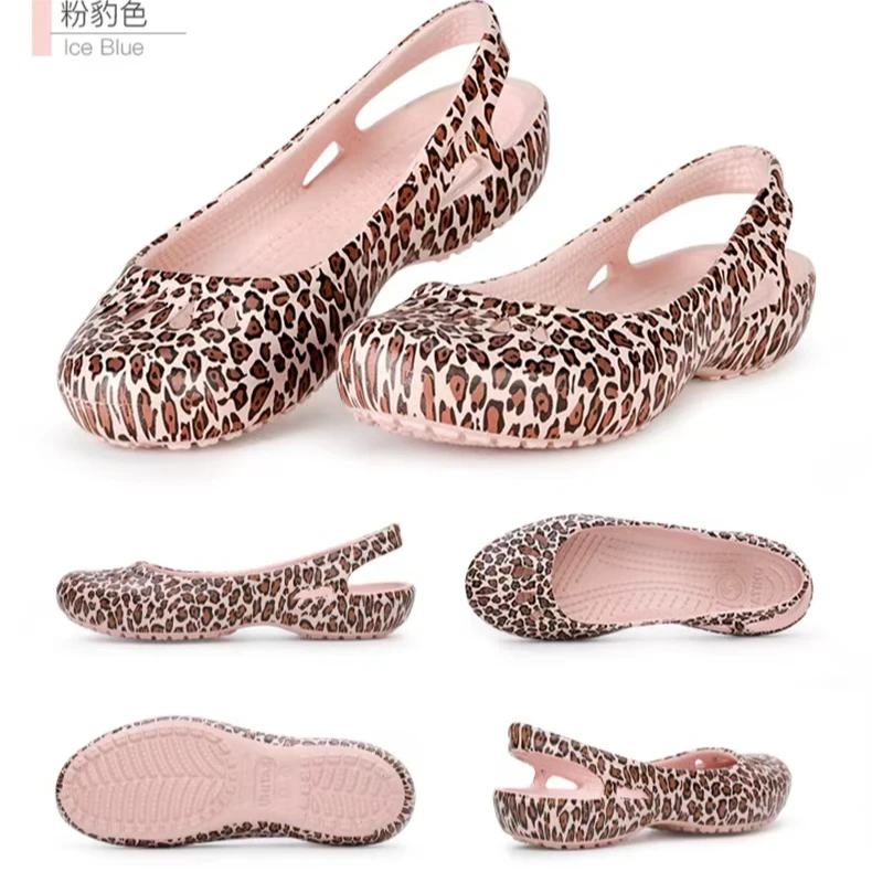 美琳蒂轻便凉鞋女士夏季沙滩鞋清凉透气洞洞鞋时尚休闲平底韩版