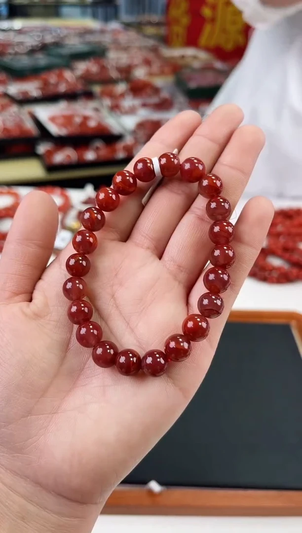 【闪购商品】南红玛瑙瓦西手串9+未镶嵌一个/条