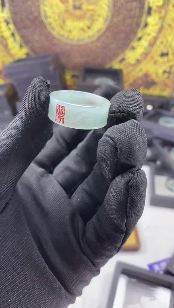未镶嵌戒圈翡翠762