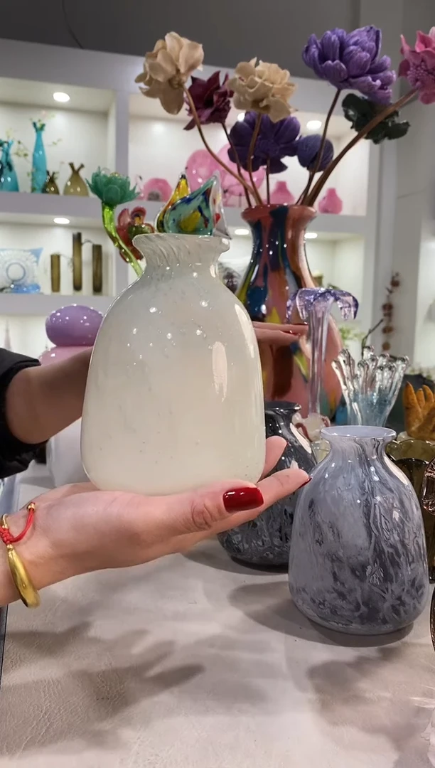 慕忆家手作琉璃花瓶