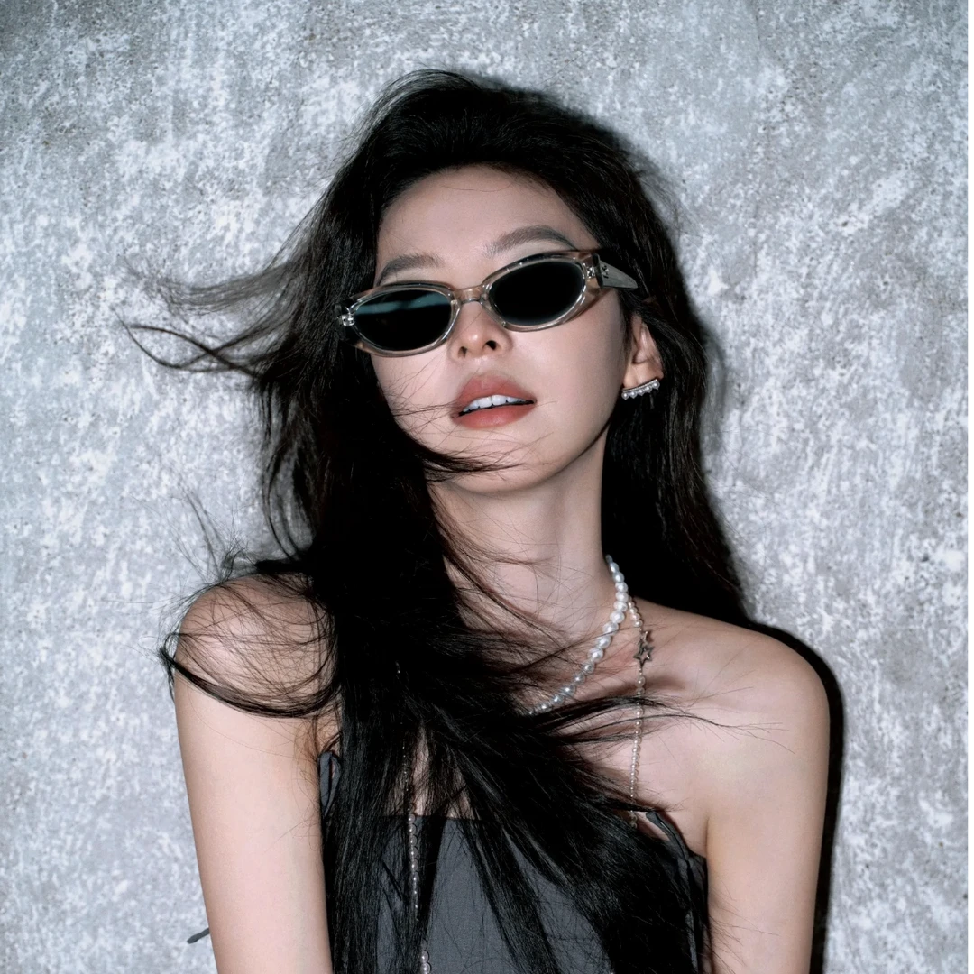 2025新款【501-599】时髦猫眼防紫外线防蓝光网红ins平光太阳镜