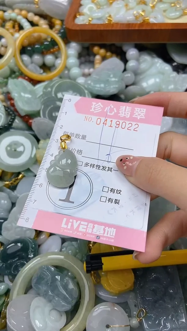 颈饰未镶嵌翡翠闪购0419022
