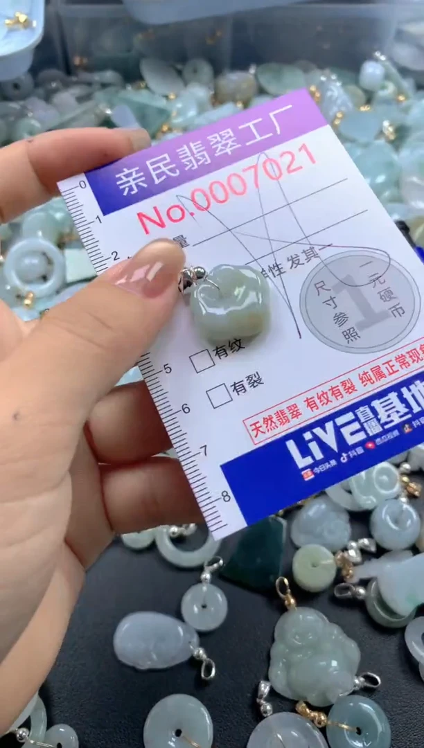 颈饰未镶嵌翡翠7021