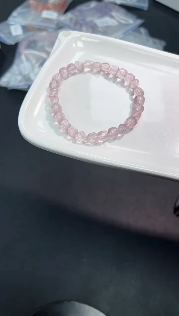 【闪购商品】水晶手串未镶嵌63p多样性发其一/1条默认微瑕