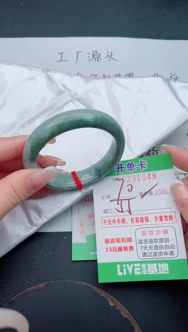 未镶嵌手镯翡翠48