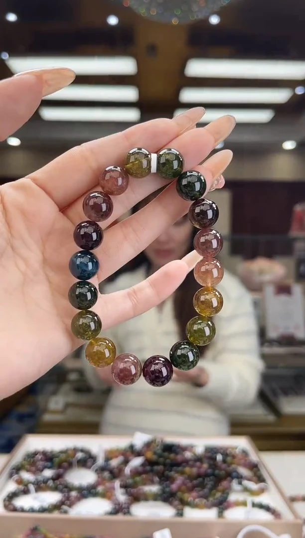 【闪购商品】碧玺/未镶嵌11mm+碧玺单圈45多样性发货