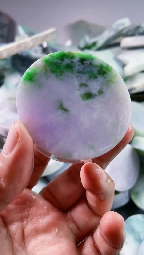 翡翠裸石天然A货缅甸翡翠