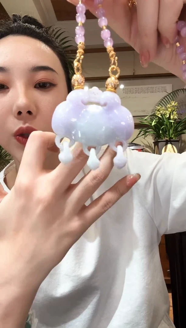 【闪购商品】翡翠颈饰未镶嵌国风