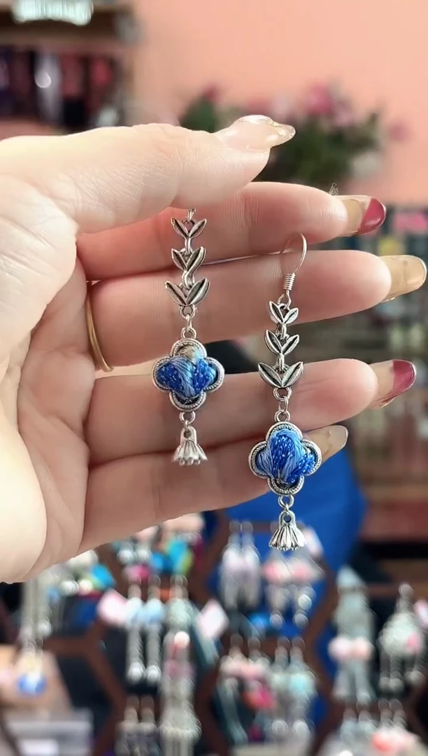 艺枝独绣手工饰品158*